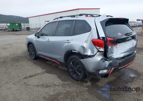 2021 Subaru Forester Sport из США, поврежденный, VIN JF2SKARC1MH534476